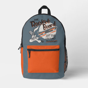 WILE E. COYOTE™ ACME Rocket Board Printed Backpack