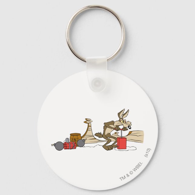 WILE E. COYOTE™ ACME TNT KEYCHAIN (Front)