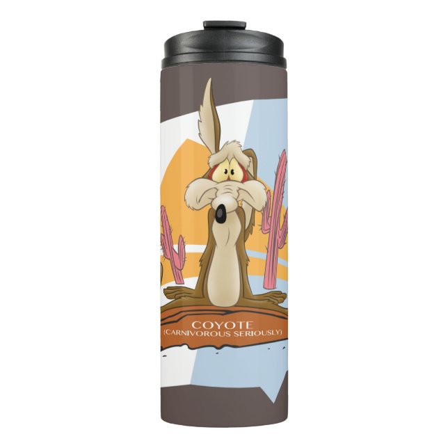 WILE E. COYOTE™ (Carnivorous Seriously) Thermal Tumbler (Front)