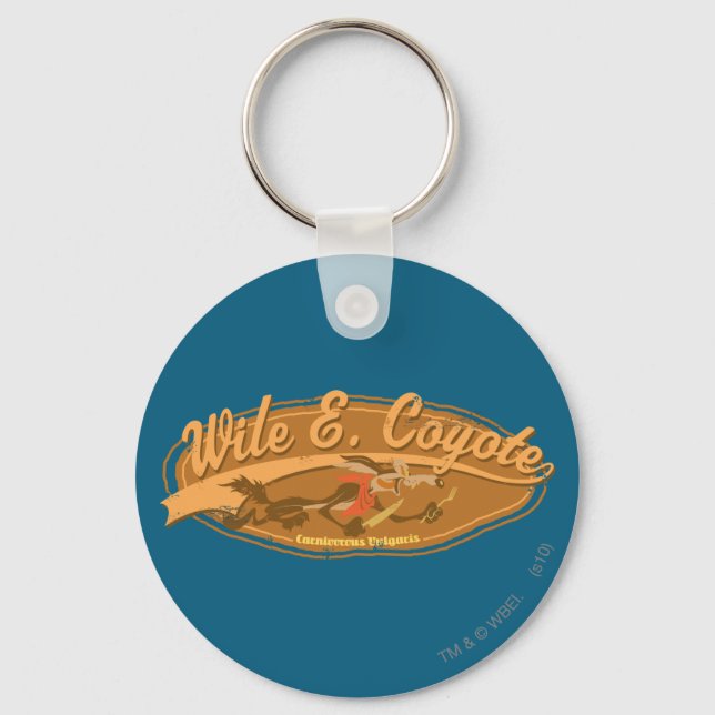 WILE E. COYOTE™ Carnivorous Vulgaris Keychain (Front)
