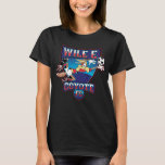 WILE E. COYOTE™ Football Club Badge T-Shirt<br><div class="desc">Check out WILE E. COYOTE™ defend the goal in this fun Football Club badge! Wear this on a fun graphic tee,  mug,  or tote bag. Shop this design on even more custom Zazzle gifts!</div>