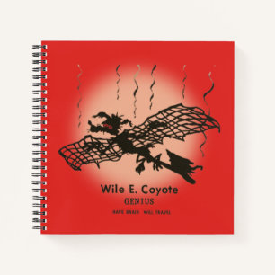 WILE E. COYOTE™   Genius - Have Brain Will Travel Notebook