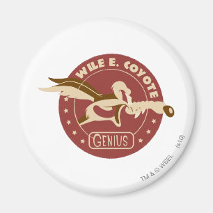 Wile E. Coyote Genius Magnet