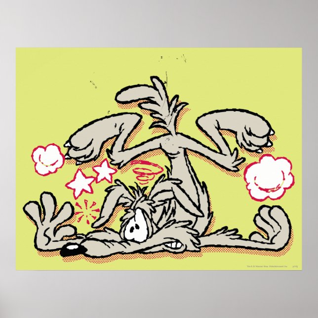WILE E. COYOTE™ Hard Landing Poster (Front)