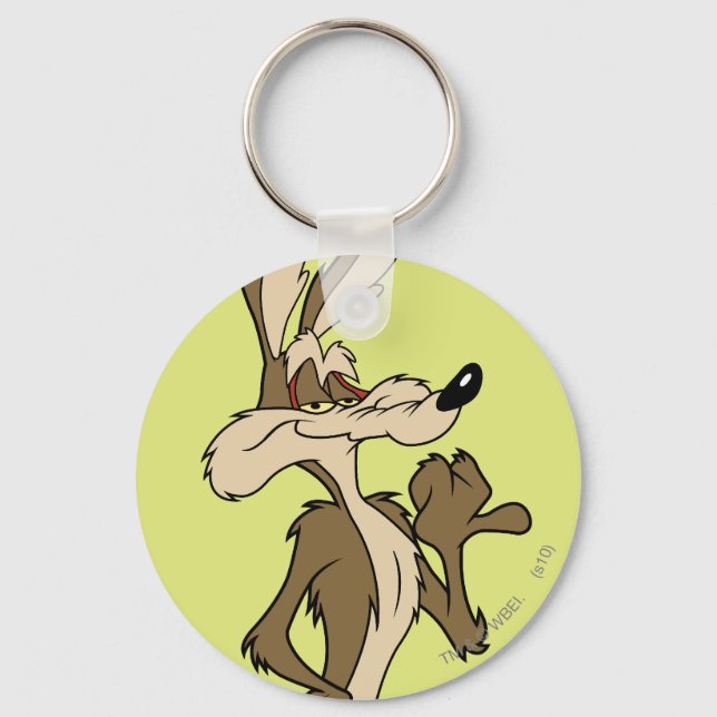 WILE E. COYOTE™ Looking Proud Keychain (Front)