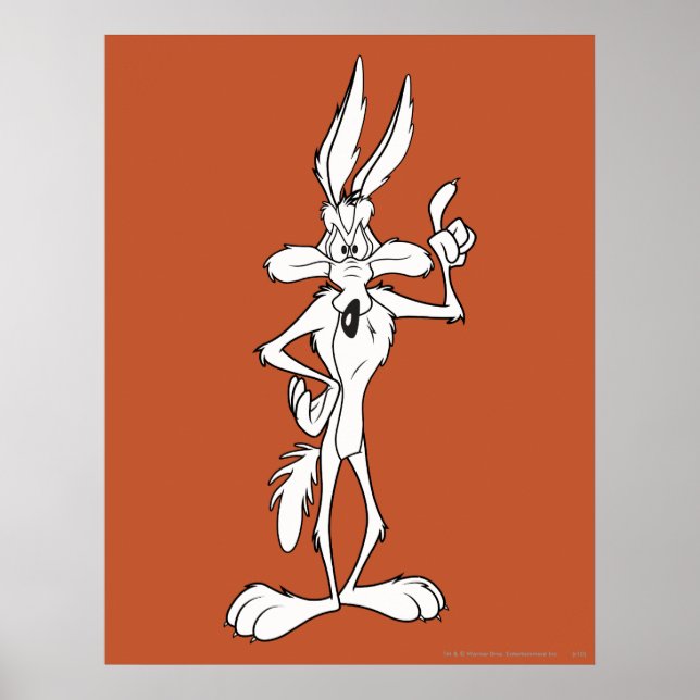 WILE E. COYOTE™ Making a Point Poster (Front)