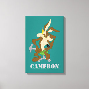 WILE E. COYOTE™ Planning Canvas Print