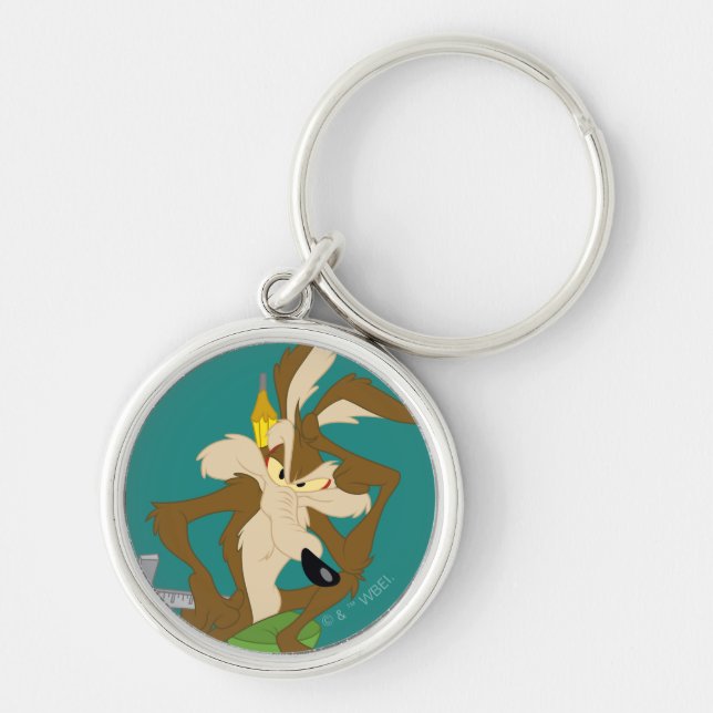 WILE E. COYOTE™ Planning Keychain (Front)