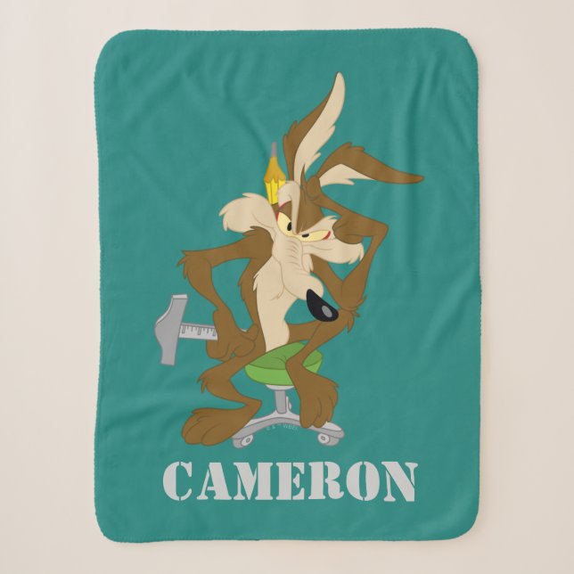 WILE E. COYOTE™ Planning Sherpa Blanket (Front)