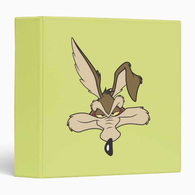 WILE E. COYOTE™ Pleased Head Shot Binder (Front/Spine)