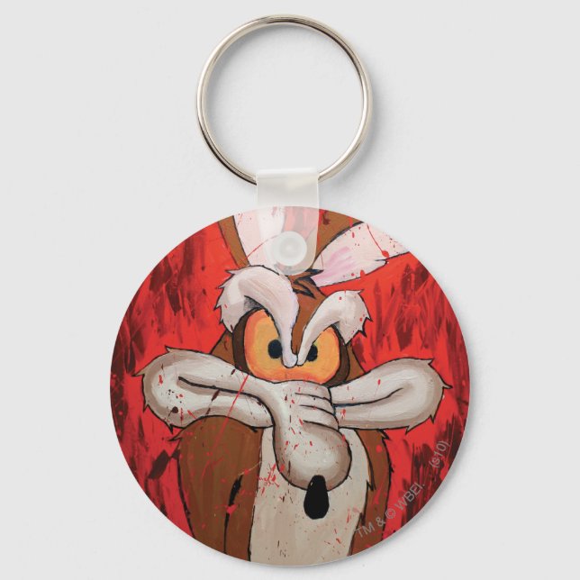 Wile E Coyote Red Fury Keychain (Front)