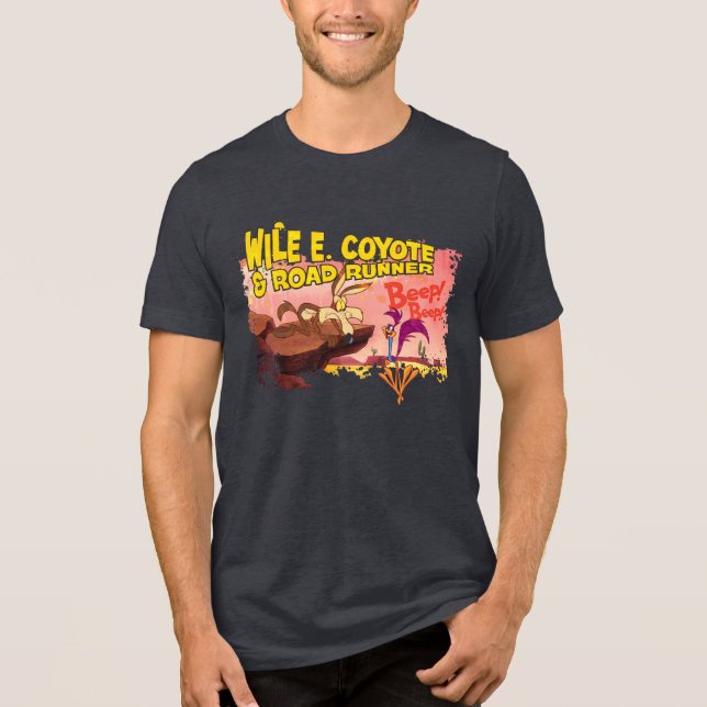 WILE E. COYOTE™ & ROAD RUNNER™ BEEP BEEP!™ Tri-Blend SHIRT (Front)