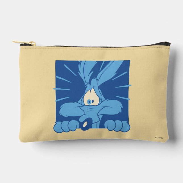 WILE E. COYOTE™ Shocked Expression Accessory Pouch (Front)