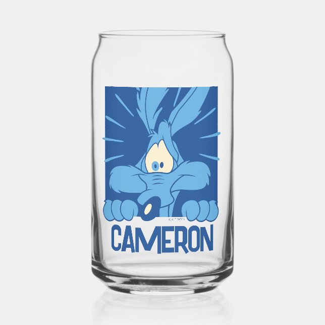 WILE E. COYOTE™ Shocked Expression Can Glass (Front)