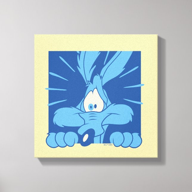 WILE E. COYOTE™ Shocked Expression Canvas Print (Front)