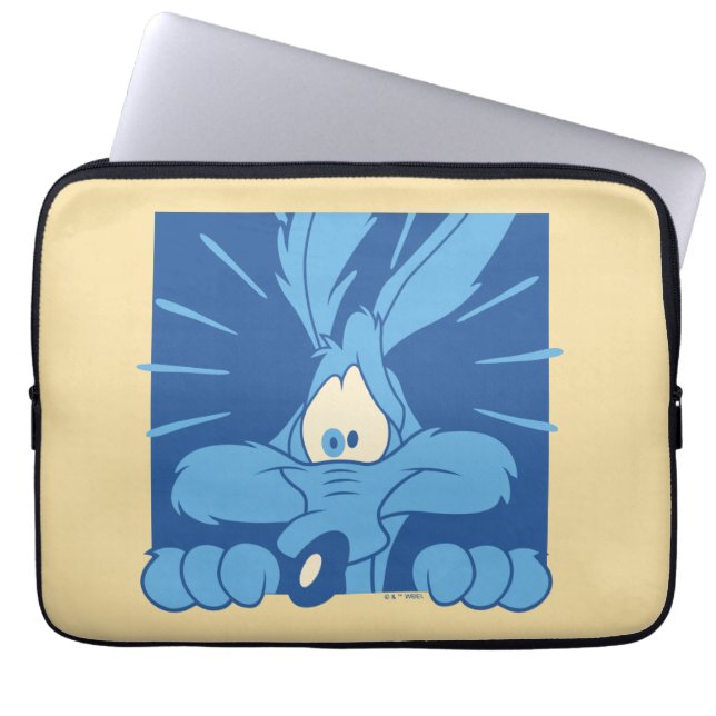 WILE E. COYOTE™ Shocked Expression Laptop Sleeve (Front)