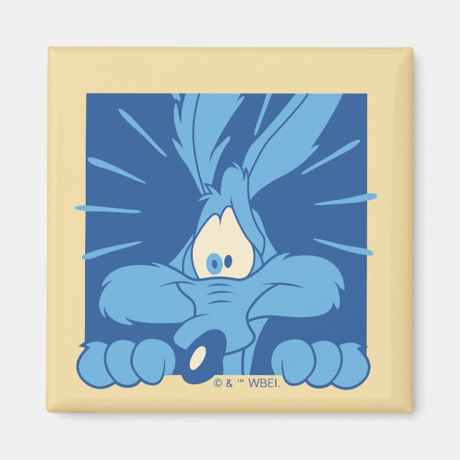 WILE E. COYOTE™ Shocked Expression Magnet (Front)