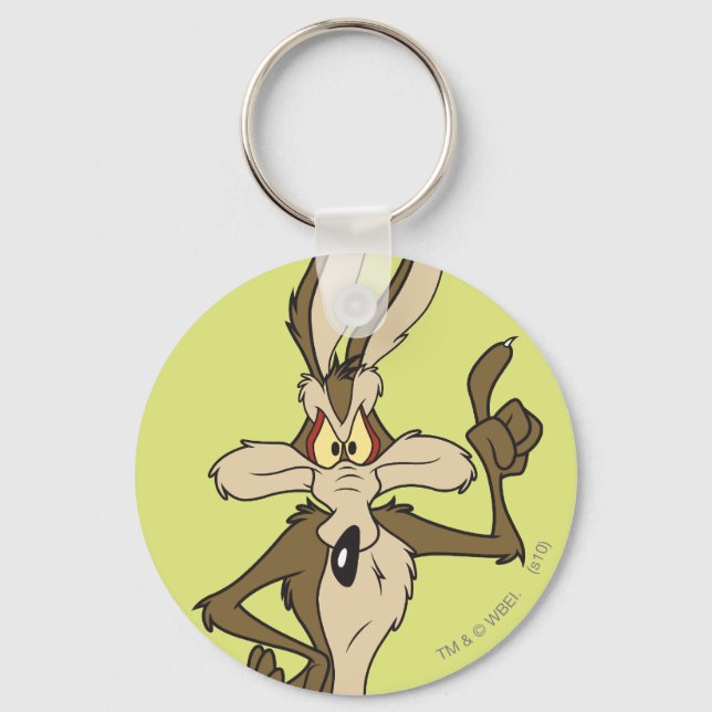 WILE E. COYOTE™ Standing Tall Keychain (Front)