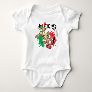 WILE E. COYOTE™ Team Mexico Soccer Graphic Baby Bodysuit