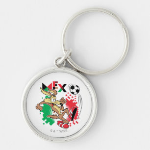WILE E. COYOTE™ Team Mexico Soccer Graphic Keychain