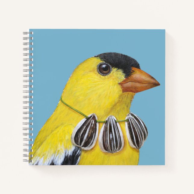 Wiley the goldfinch notebook (Front)