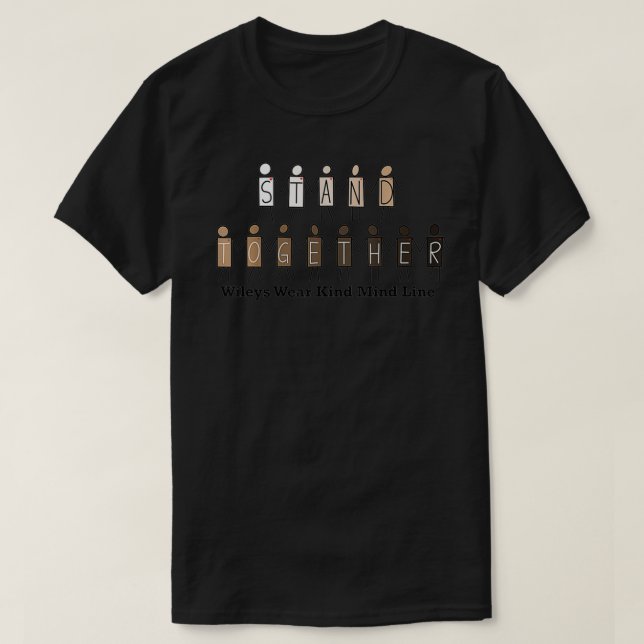 Wileys Wear Kind Mind Line  T-Shirt (Design Front)
