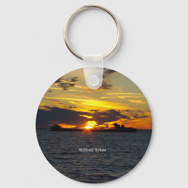 Wilfred Sykes sunset key chain (Front)