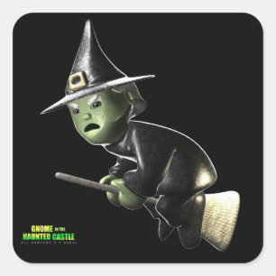 Wilga Witch Square Sticker