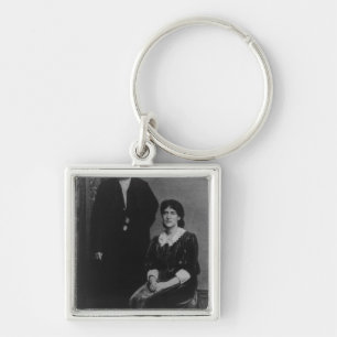 Wilhelm Liebknecht and Eleanor Aveling Keychain
