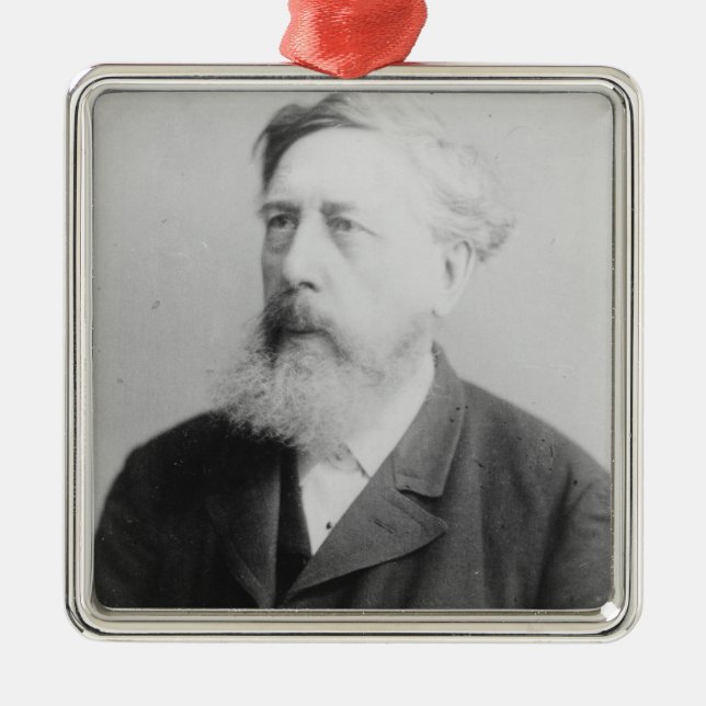 Wilhelm Liebknecht Metal Ornament (Front)
