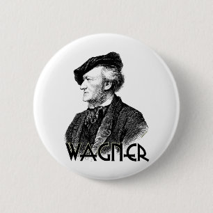 Wilhelm Richard Wagner 2 Inch Round Button
