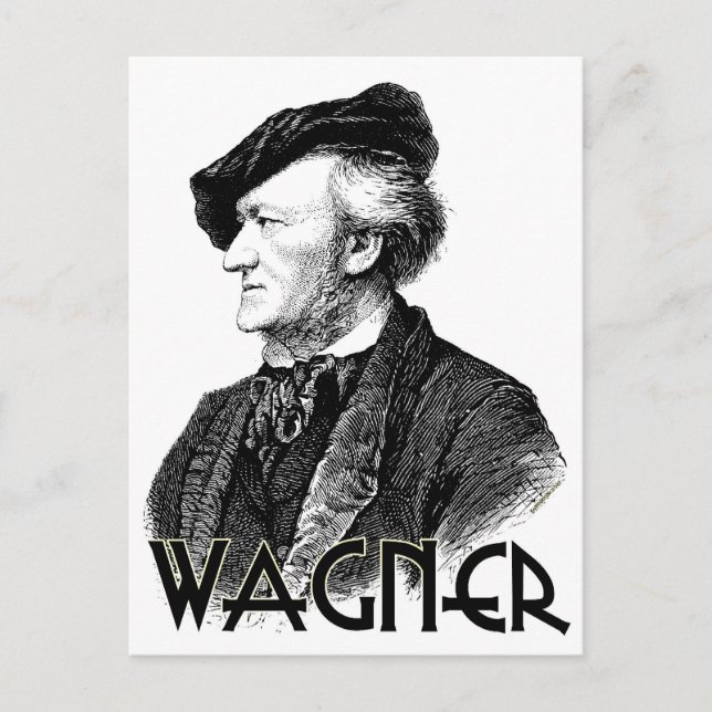 Wilhelm Richard Wagner Postcard (Front)