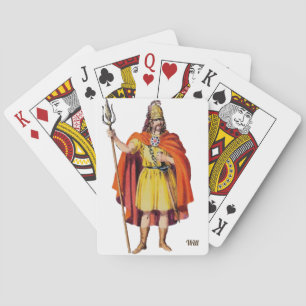 WILL Ancient Briton COSTUME ~ BC 54 ~Personalised  Playing Cards