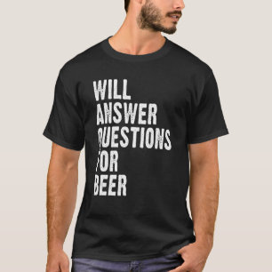 Will Answer Questions For Beer Pub Quiz Legend Tri T-Shirt
