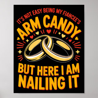 Will be arm candy engagement fiancé couple arm poster