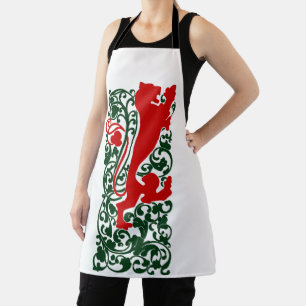 Will Bradley Heraldic Lion Apron