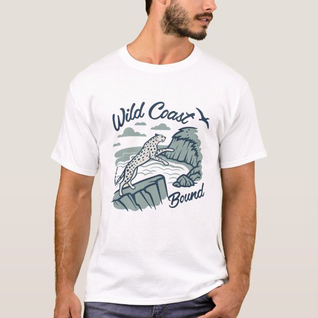 Will Coat Bound - Unique Power & Freedom T-Shirt (Front)