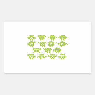 Will Code For Gear (Bugdroid Software Developer) Sticker