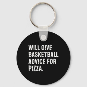Will Give Sketll Advice For Pizza Funny Sketll Coa Keychain
