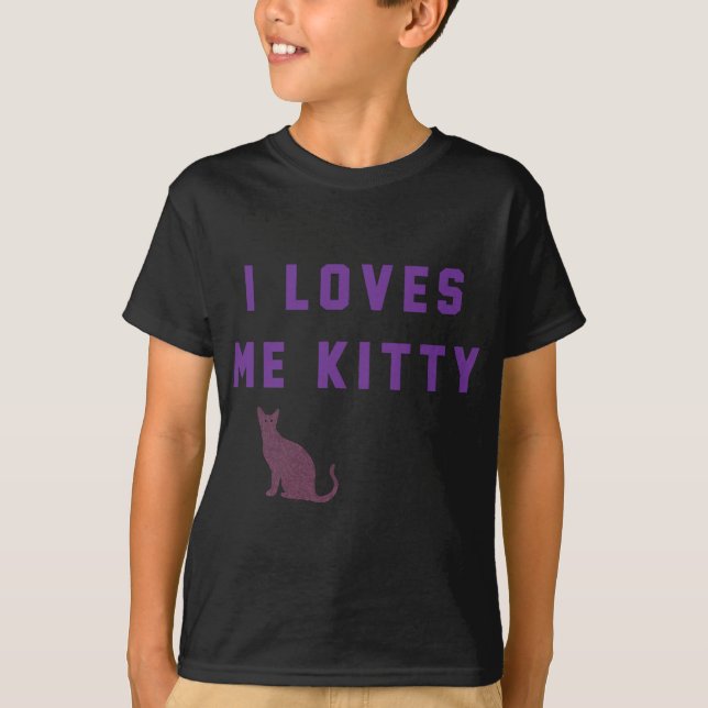 Will & Grace I Loves Me Kitty Karen Walker T-Shirt (Front)