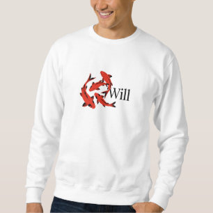 Will – Japanese Koi Symbol of Inner Drive Sweatshirt