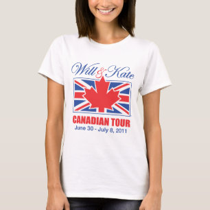 WILL & KATE CANADIAN TOUR T-Shirt