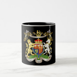 Will+Kate Memorabilia Mugs, customizable colour! Two-Tone Coffee Mug