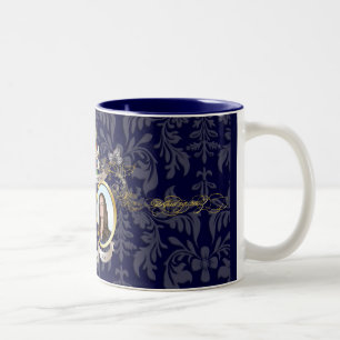 will & kate wedding /DIY colours Two-Tone Coffee Mug