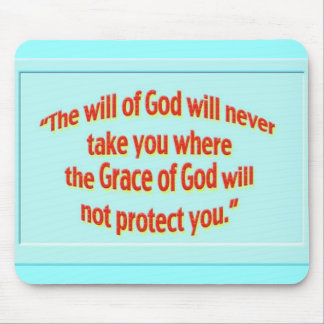 will of God sticker 1 Mouse Pad