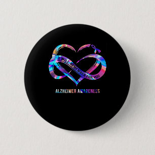 Will Remember For You Alzheimerheimer Awareness 2 Inch Round Button