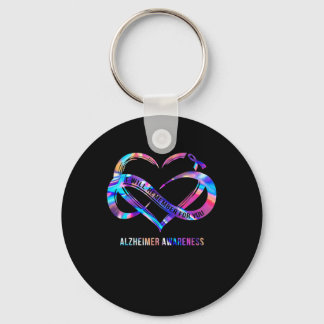 Will Remember For You Alzheimerheimer Awareness  Keychain