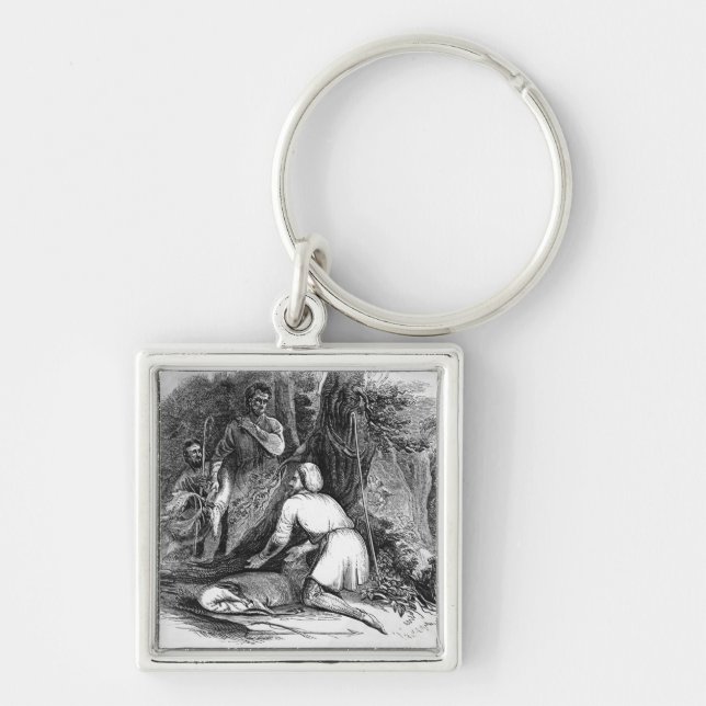 Will Scarlet Kills a Buck Keychain (Front)