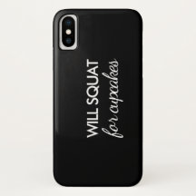 Will Squat pour coque iphone Cupcakes