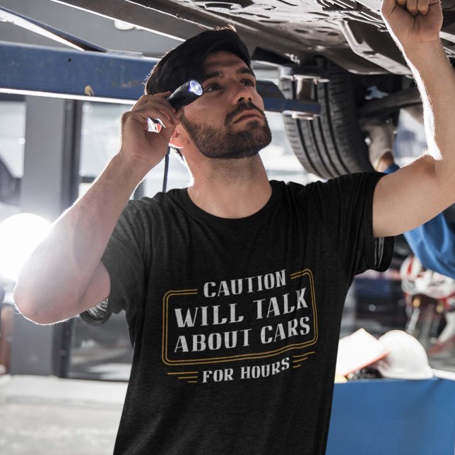 Will Talk About Cars T-Shirt (Creator Uploaded)